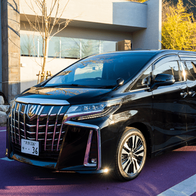 月洸樹 由布院の専属バトラー送迎車