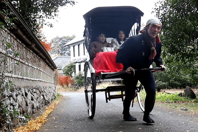 月洸樹 由布院の周辺を廻る人力車